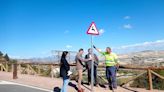 Instalan señales de advertencia de arruís en las inmediaciones del Castillo de Lorca