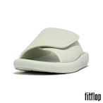 【FitFlop】IQUSHION可調整式防水涼鞋-女(灰綠色)