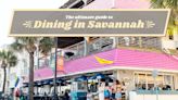 The ultimate guide to dining in Savannah Georgia