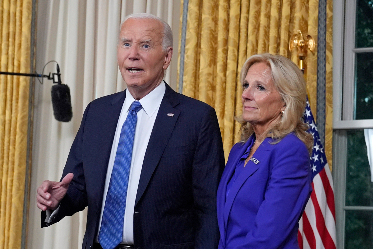 Jill Biden issues first statement since Joe Biden dropped out