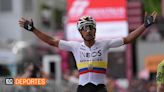 Jhonatan Narváez hace historia y gana la primera etapa en el Giro de Italia