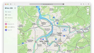 Apple 地圖網頁版正式登場！瀏覽器就能快速檢視、跨系統使用更方便