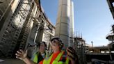 A successful liftoff: Space shuttle Endeavour's rockets are installed