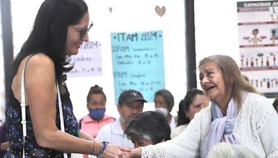 Casas de adulto mayor han atendido a 3 mil personas en ÁO: Lía Limón