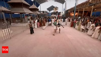 Makers of ‘Guruvayoorambala Nadayil’ share a glimpse of the VFX breakdown - WATCH | - Times of India
