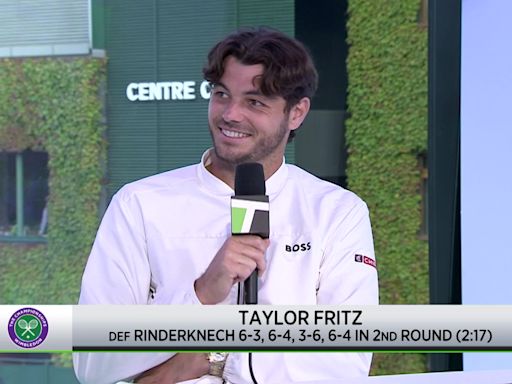 "Don't expect me to be nice after": Taylor Fritz used Arthur Rinderknech's jabs as motivation in Wimbledon win | Tennis.com