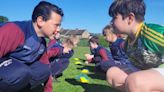 Wexford primary school joins footballer Shaka Hislop’s initiative to give racism the red card