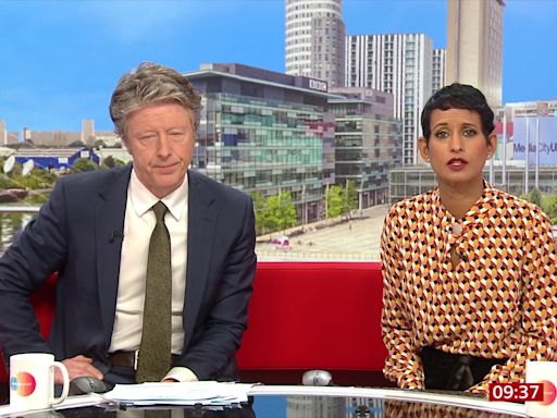 Mortified BBC Breakfast hosts halt show after tech blunders disrupt broadcast