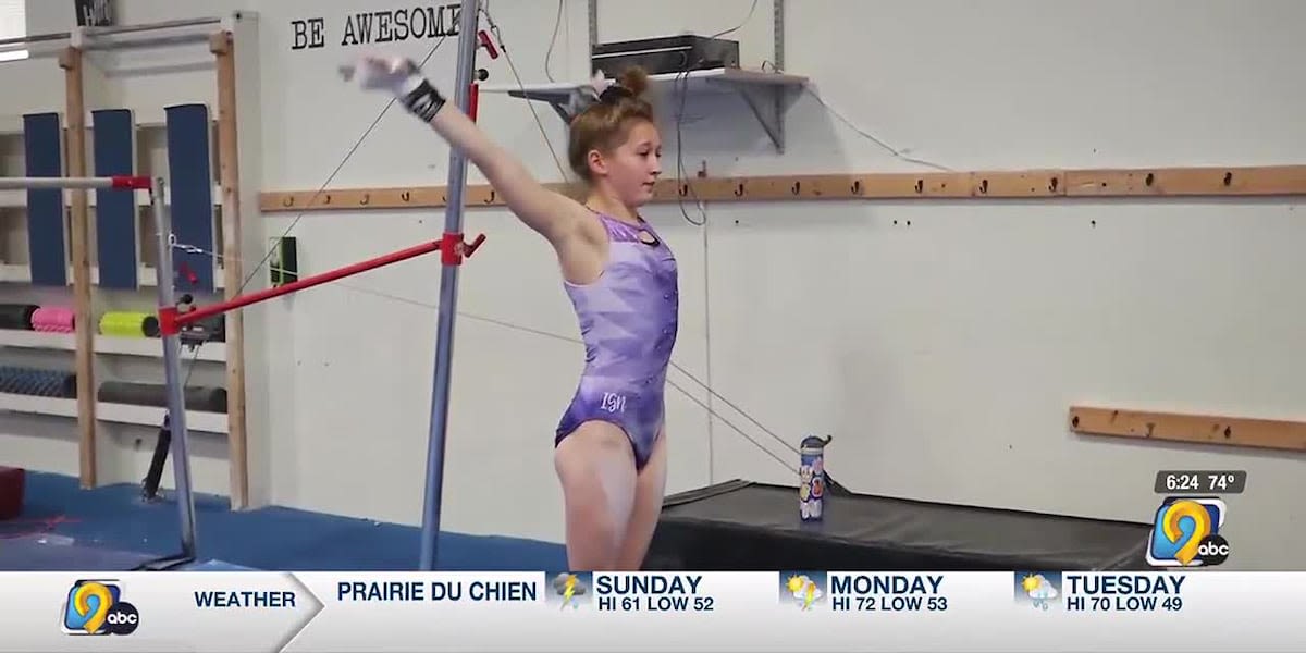 Iowa’s Greta Krob ready to compete in junior elite gymnastics U.S. championships