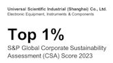 環旭電子連續三年入選S&P Global永續年鑑