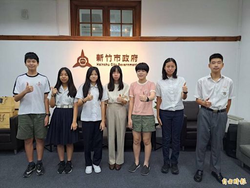 竹市府表揚國中會考榜首生獲表揚，7人全進竹科實驗中學當同學
