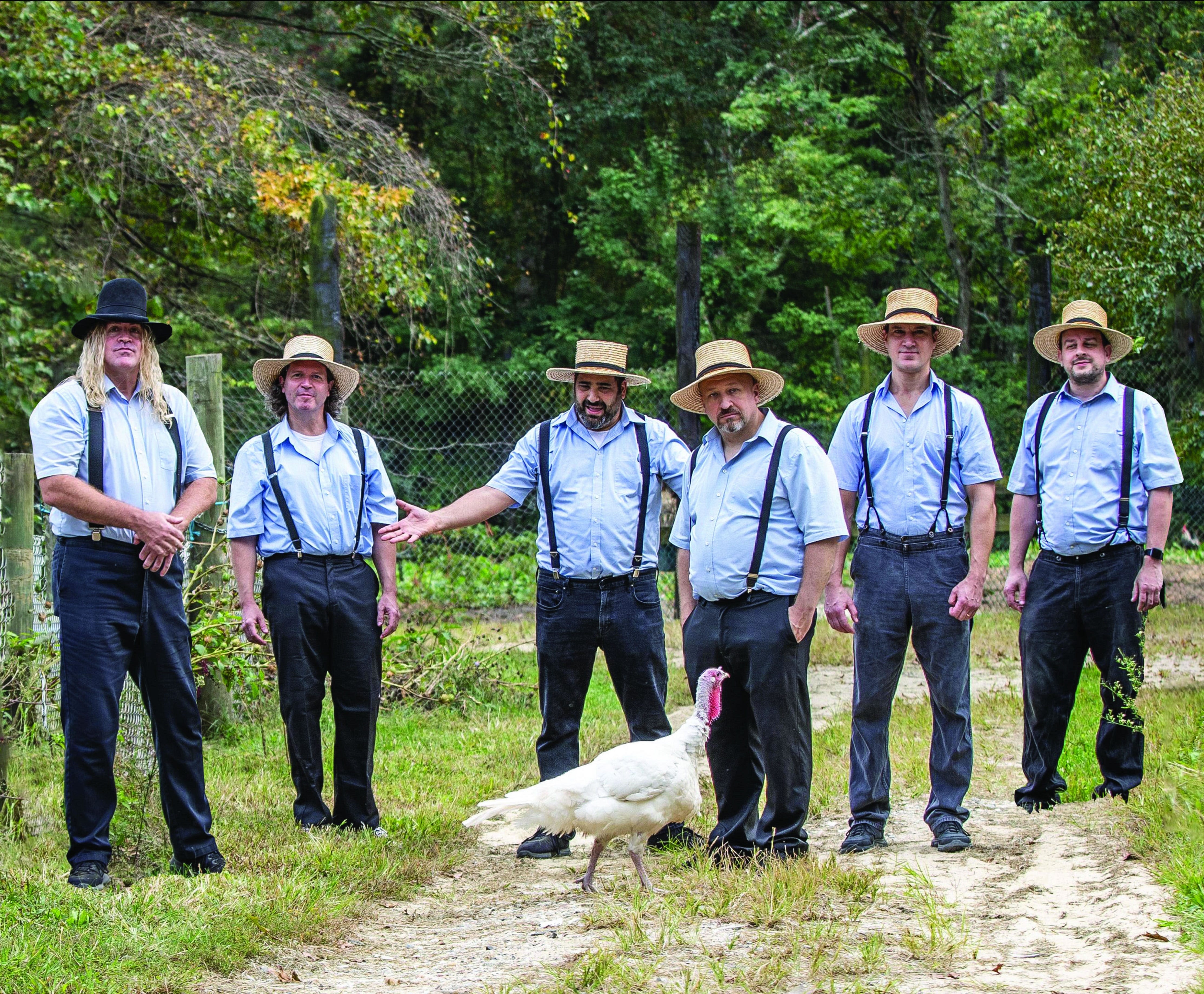 Amish band talk 'Snoop Dog' song and 'Amish Paradise,' before NASCAR concert in Dover