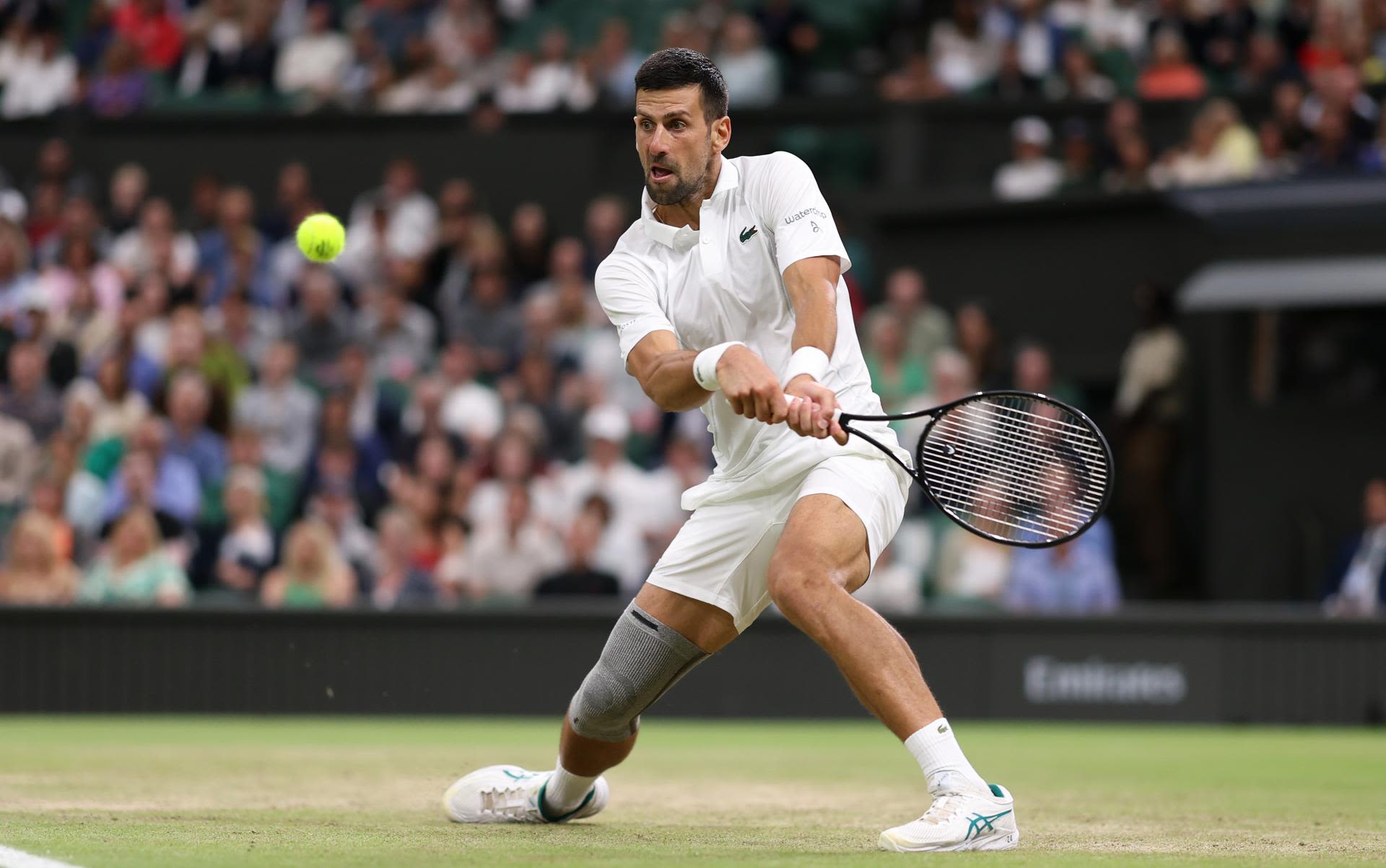 JUST IN: Novak Djokovic shares huge news about his knee just before Wimbledon SF