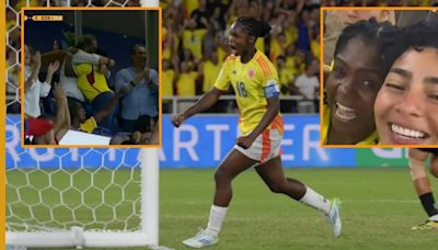 Francia Márquez no pasó desapercibida en el partido por los octavos de final de Colombia por la Copa Mundial Femenina Sub-20