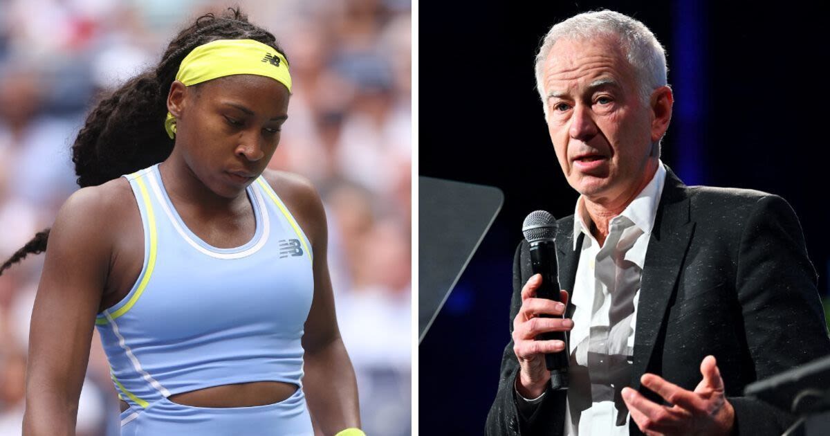 John McEnroe lays into Coco Gauff and calls out endorsements - 'Give me a break'