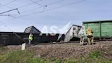 Freight train derailed in Russia's Krasnoyarsk Krai - photo