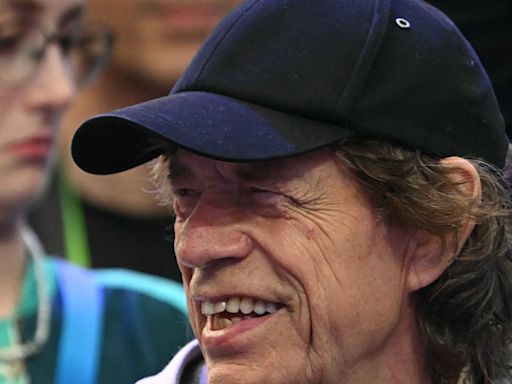 Mick Jagger, 81, enjoys adorable father-son date with Deveraux, 8, at Olympics