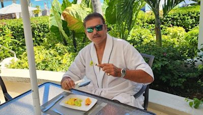 "Feeling Like A Drug Lord": Ravi Shastri's Viral Post Cannot Be Missed | Cricket News