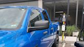 Driver calls out frustrating behavior of big truck blocking EV charger: 'This infuriates me'