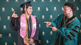 See Sacramento State President Luke Wood give his first commencement speech