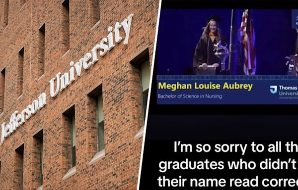 Thomas Jefferson University apologizes for viral mispronunciations of graduates' names