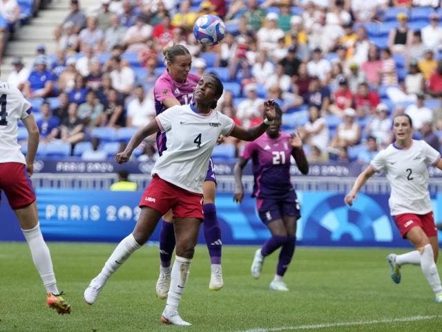 Naomi Girma's stellar defense bolsters USWNT at the Paris Olympics. 'No one can get past her' :: WRALSportsFan.com