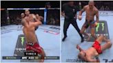 Alex Pereira demolishes Jiri Prochazka with vicious head kick at UFC 303