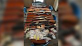 Nearly 20 guns seized during Ohio cocaine trafficking arrest