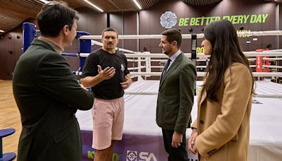 Oleksandr Usyk, el "gandiense" que aspira a ser el mejor peso pesado del mundo