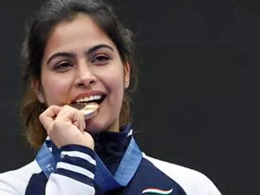 PM Modi calls up Manu Bhaker, congratulates her on maiden Olympic medal | Paris Olympics 2024 News - Times of India