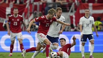 European Championship: Sloppy England fail to keep Denmark in check, draw match 1-1