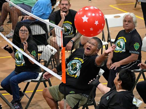 Move over pickle ball. A new type of 'rez ball' for seniors is taking Indian Country by storm
