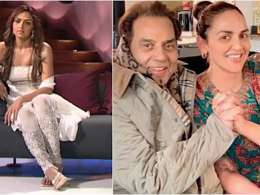 Esha Deol wears salwar-kameez on Koffee with Karan for dad Dharmendra | - Times of India