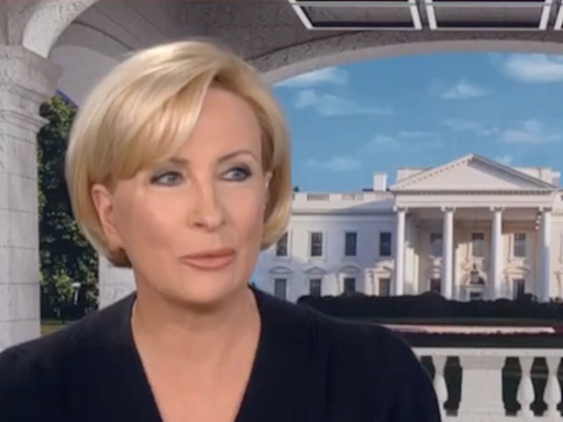 ‘Wow,wow,wow!’ MSNBC Mika’s jaw drops as she runs clips of dueling Trump and Biden events