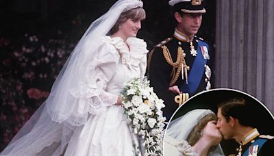 A look back at Prince Charles and Diana's nuptials 43 years on