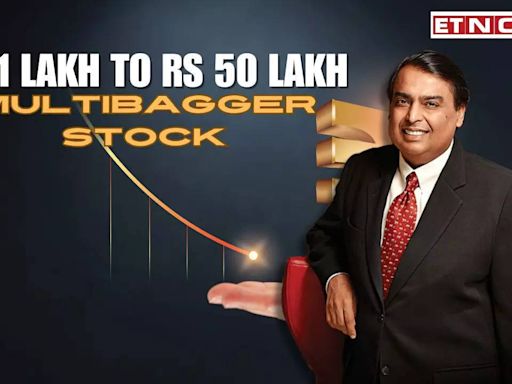 Mukesh Ambani Stock: MULTIBAGGER! Rs 1 lakh to Rs 50 lakh in just 3 yrs