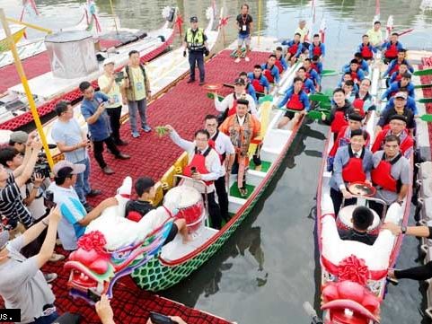 臺南國際龍舟錦標賽祭江開幕 邀大家來臺南過端午賞龍舟熱鬧一夏