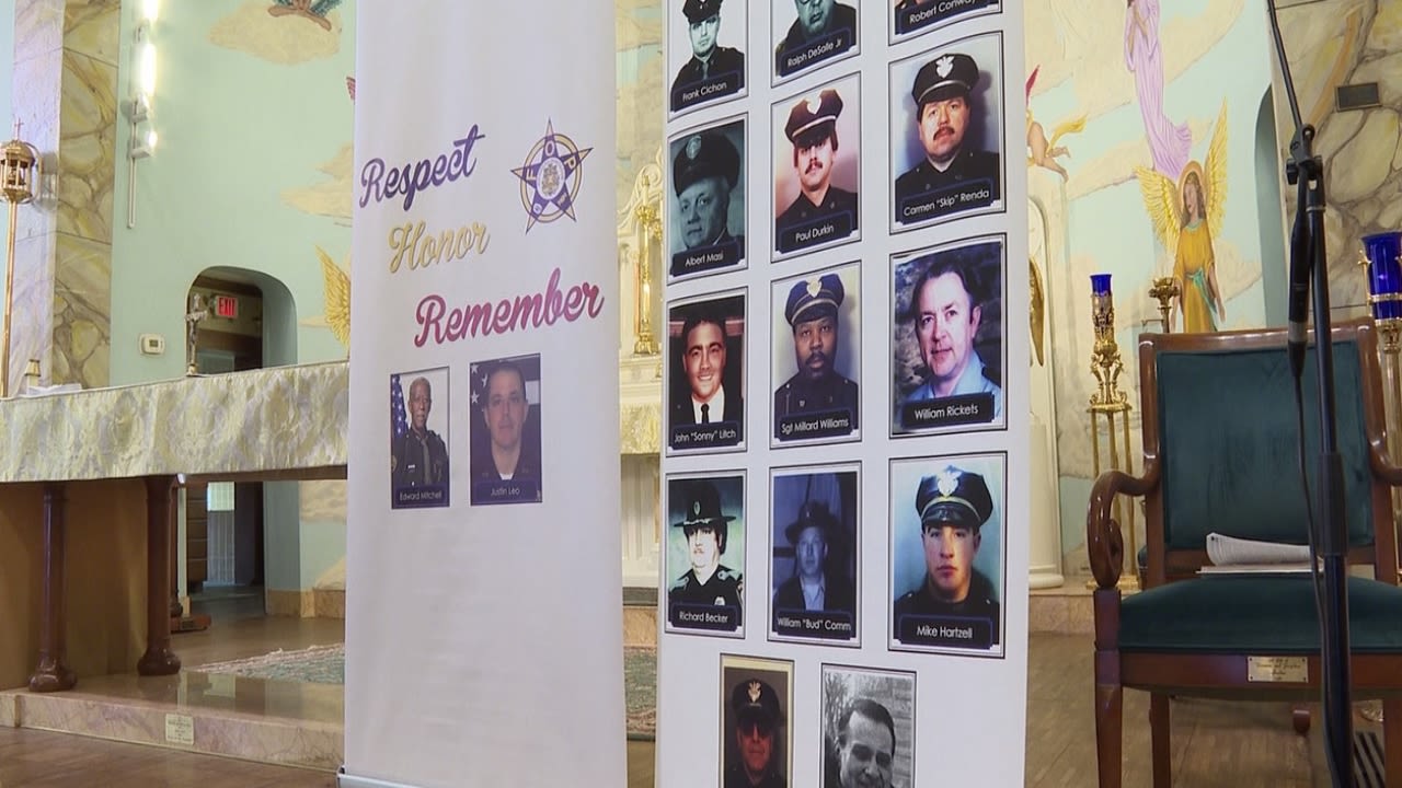 Annual memorial service held for police officers killed in line of duty