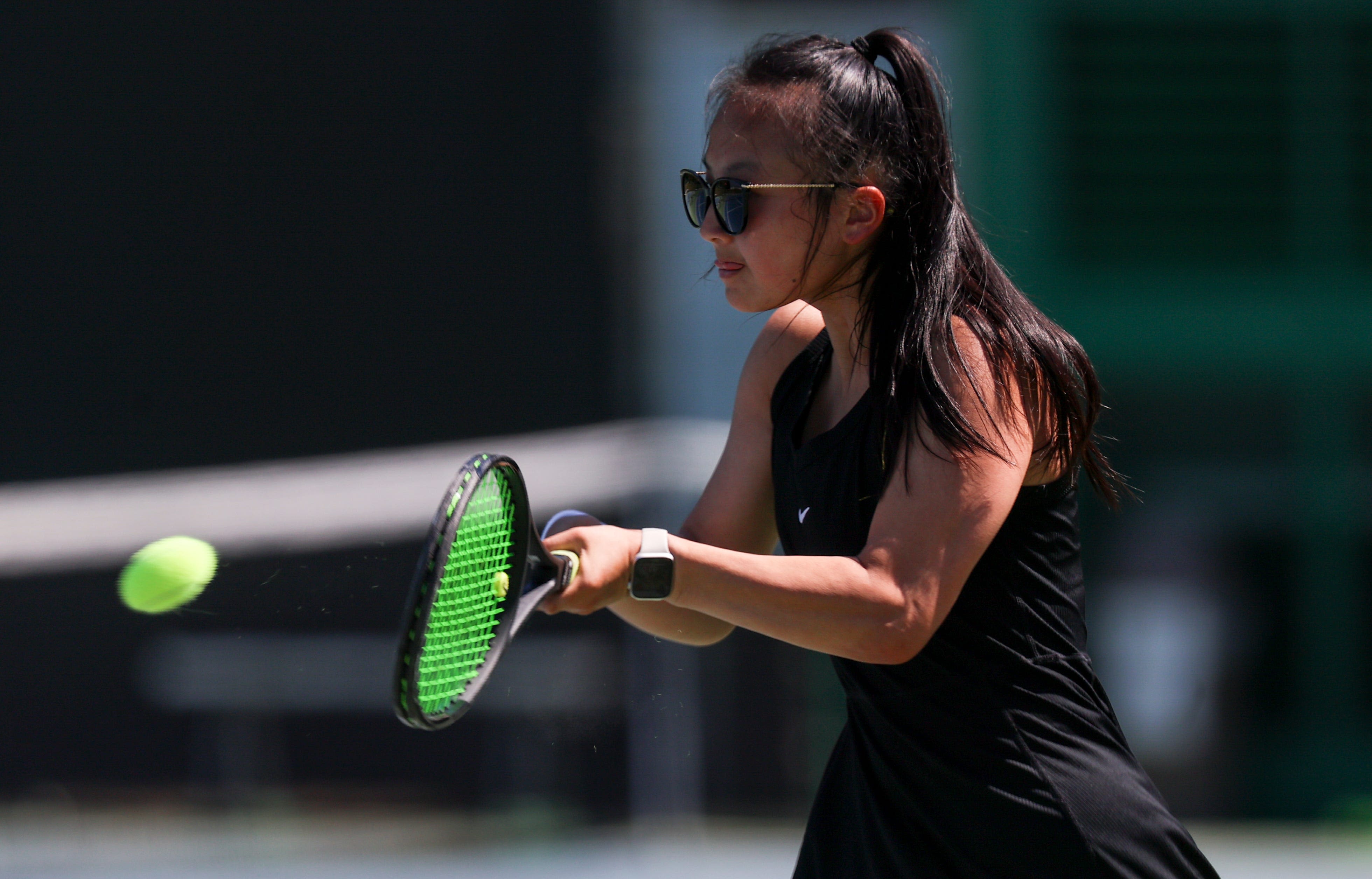 Sprague girls tennis places fourth at OSAA 6A state tournament