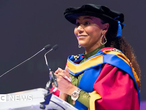 Spice Girl Mel B hails 'life-changing' honorary doctorate