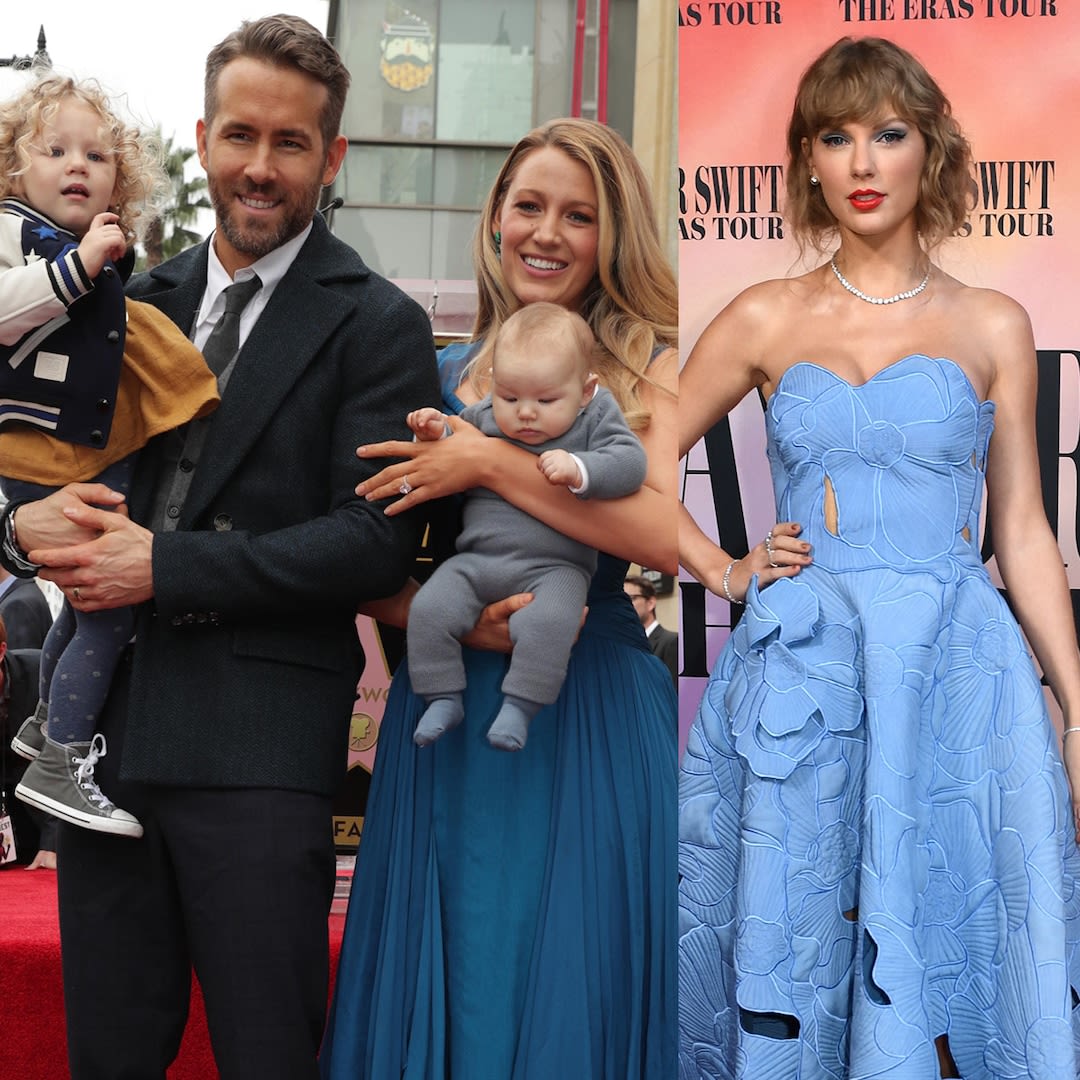 Taylor Swift Reveals She's the Godmother of Blake Lively and Ryan Reynolds' Kids - E! Online