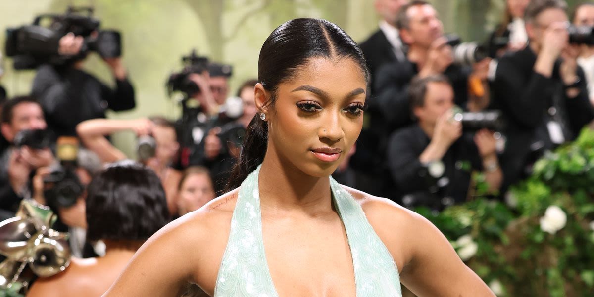 Angel Reese Just Made Her Met Gala Debut With A 'Preseason Game Tomorrow'