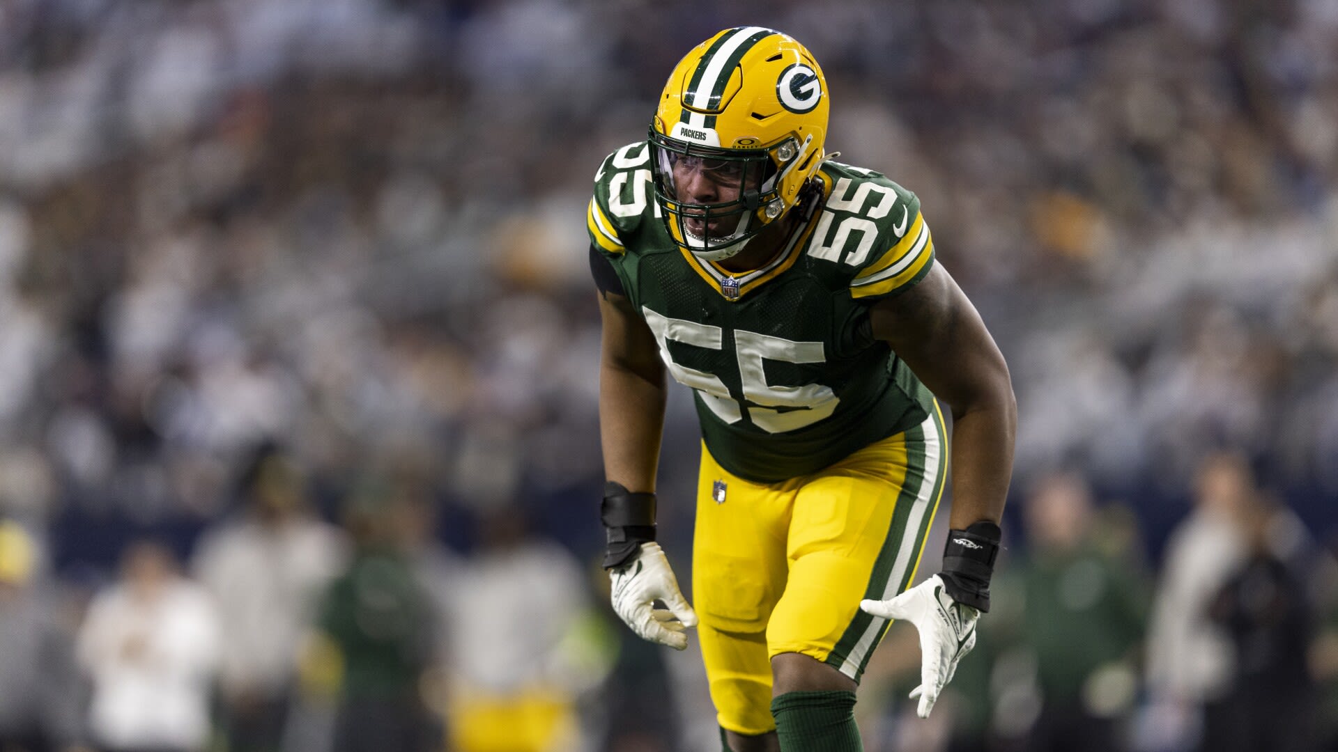 Packers' Kingsley Enagbare is full-go at OTAs after ACL scare in playoffs