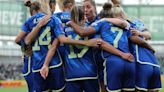 Sweden sweep to 3-0 win over Ireland in women's Euro qualifier