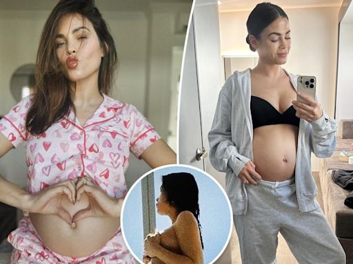 Pregnant Jenna Dewan bares all in revealing bump photo one month ahead of due date