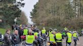 Boy’s casket escorted by more than 1,000 bikers at funeral on Christmas Eve