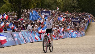 Haley Batten wins Olympic silver medal in best finish by American mountain biker - then gets fined