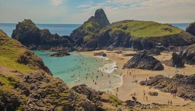 Untouched UK beach has golden sand and blue waters that look 'like Mediterranean'