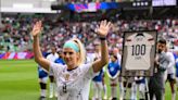 Julie Ertz soaks in emotional return to pitch for USWNT: 'She's back like she never left'