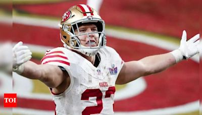 49ers' Christian McCaffrey aims for November comeback after Achilles treatment in Germany | NFL News - Times of India